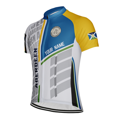 Customized Aberdeen Men's Cycling Jersey Short Sleeve