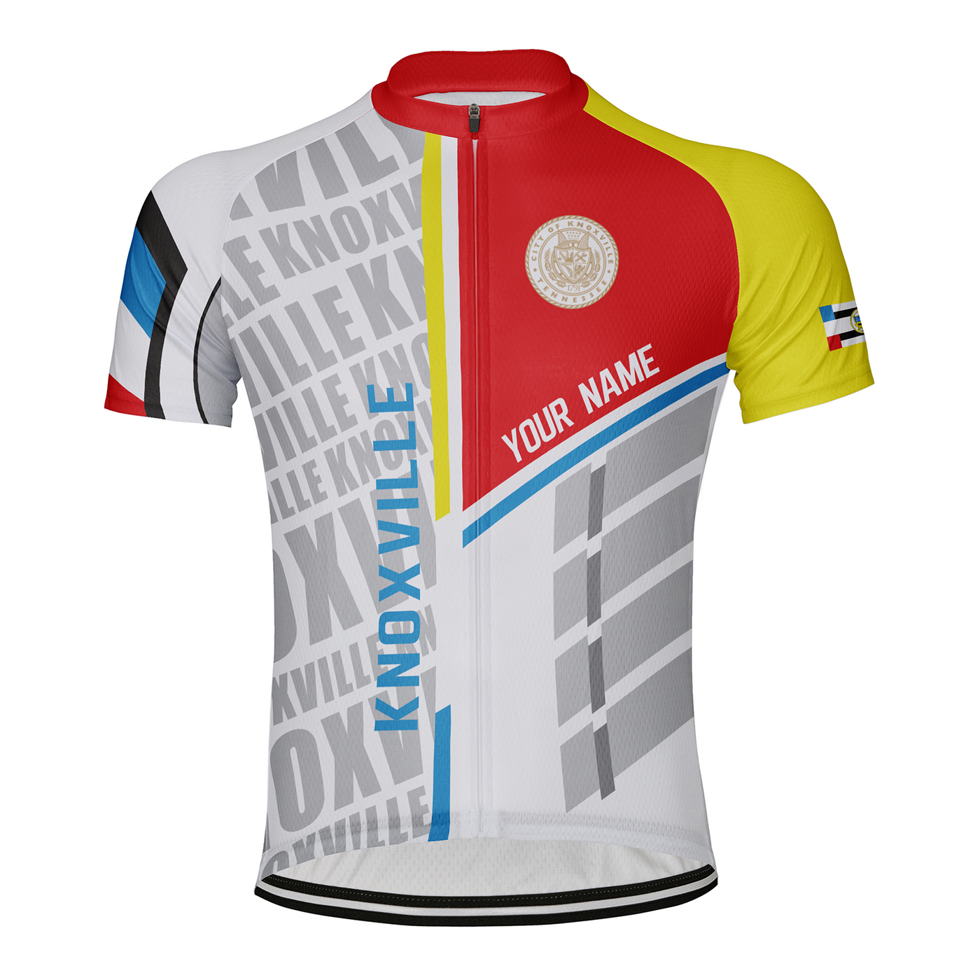 Customized Knoxville Men's Cycling Jersey Short Sleeve