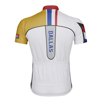 Customized Dallas Men's Cycling Jersey Short Sleeve