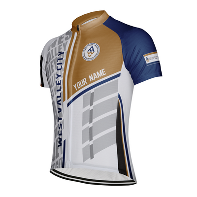 Customized West Valley City Men's Cycling Jersey Short Sleeve