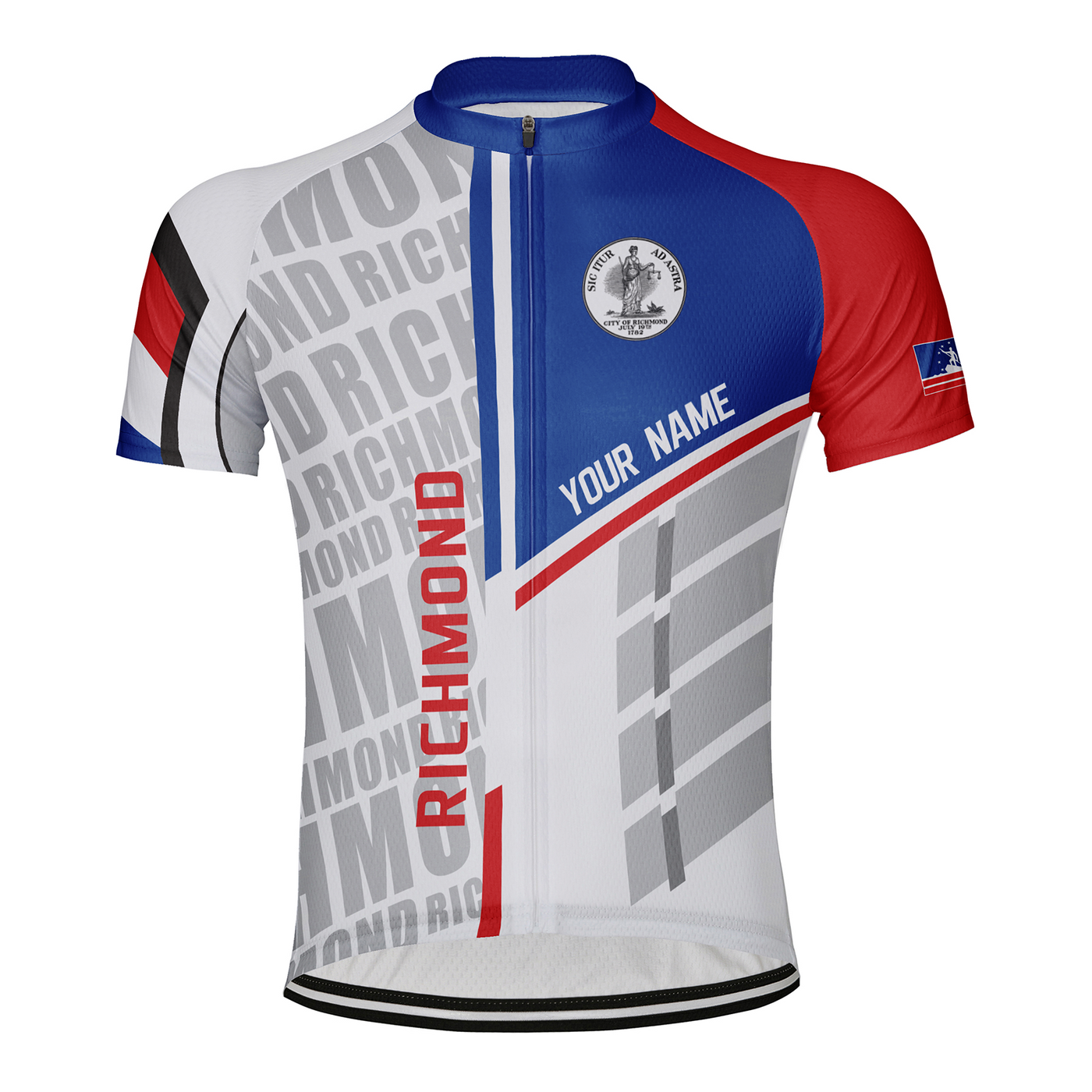Customized Richmond Men's Cycling Jersey Short Sleeve