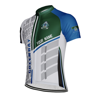 Customized Green Bay Men's Cycling Jersey Short Sleeve