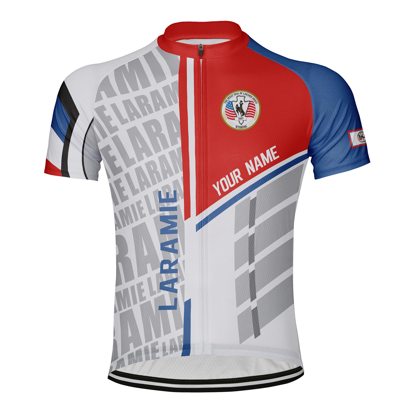 Customized Laramie Men's Cycling Jersey Short Sleeve