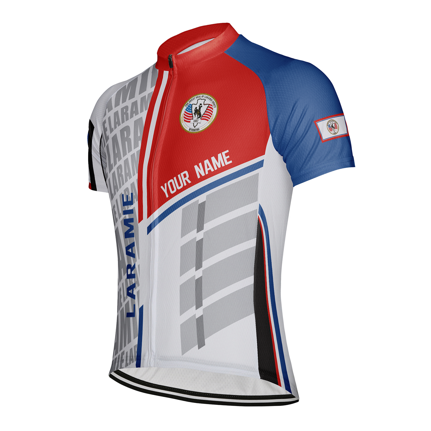 Customized Laramie Men's Cycling Jersey Short Sleeve