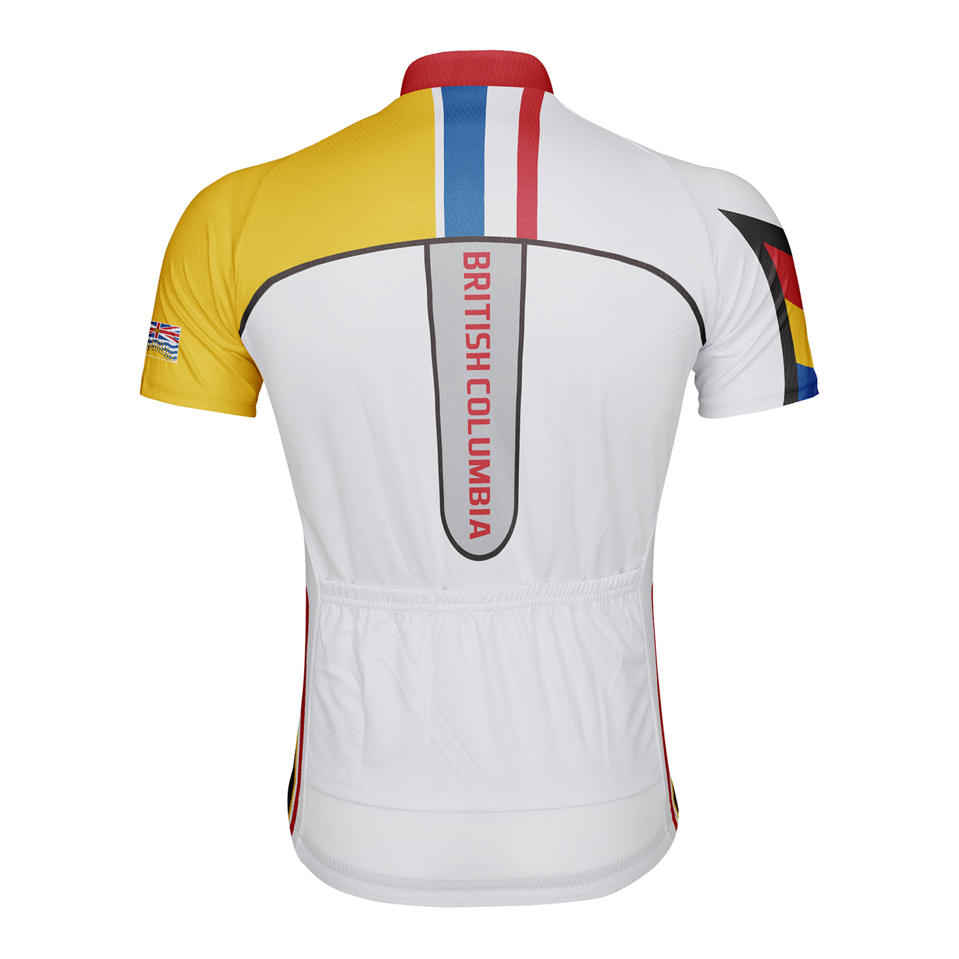 Customized British Columbia Men's Cycling Jersey Short Sleeve
