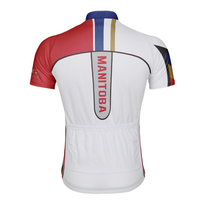 Customized Manitoba Men's Cycling Jersey Short Sleeve