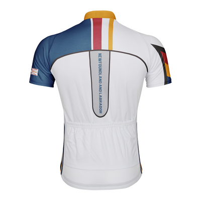 Customized Newfoundland and Labrador Men's Cycling Jersey Short Sleeve