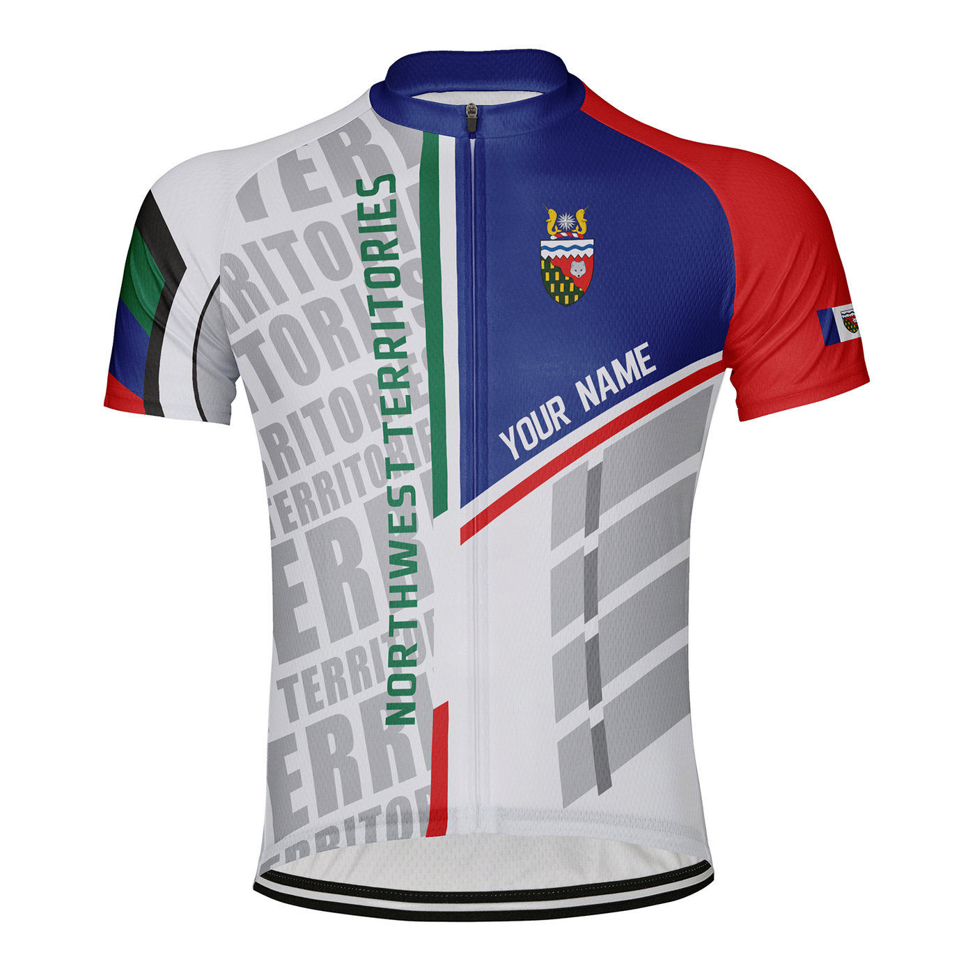 Customized Northwest Territories Men's Cycling Jersey Short Sleeve