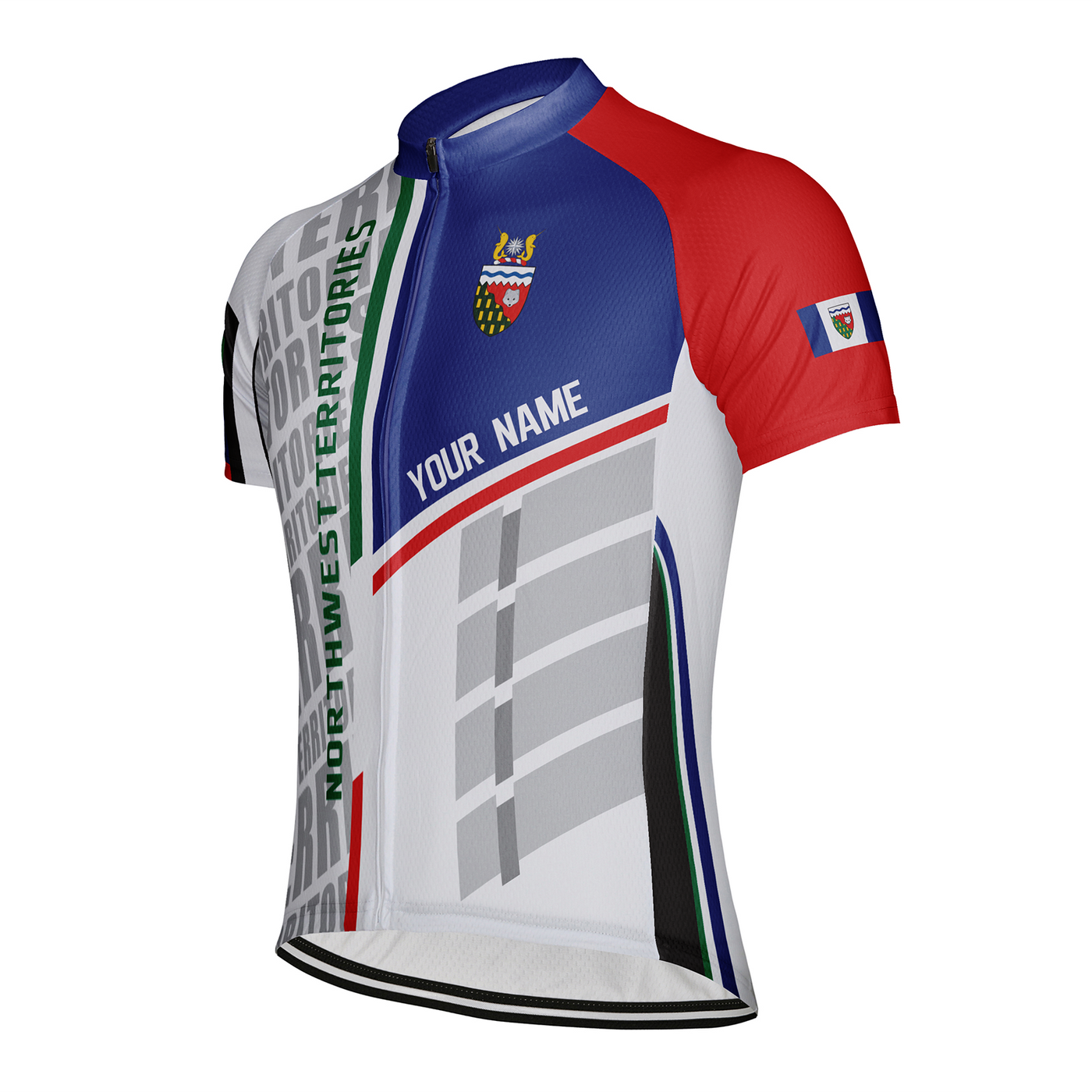 Customized Northwest Territories Men's Cycling Jersey Short Sleeve