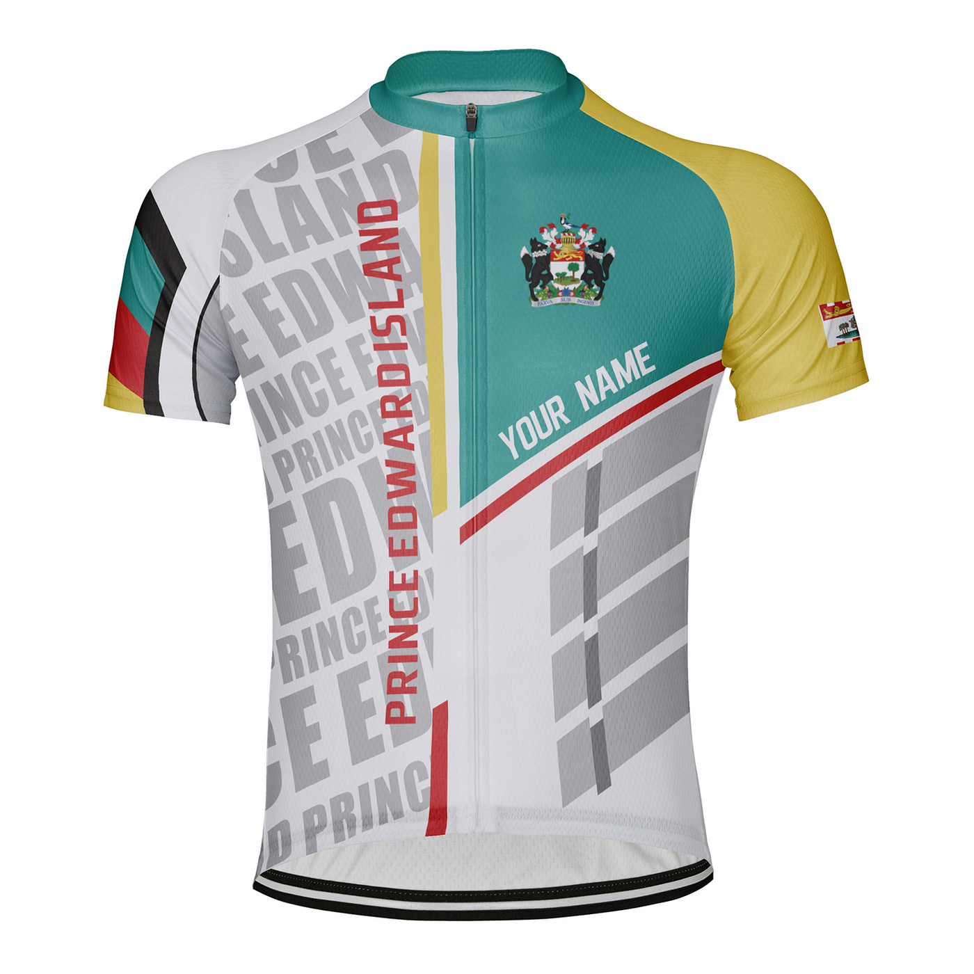 Customized Prince Edward Island Men's Cycling Jersey Short Sleeve