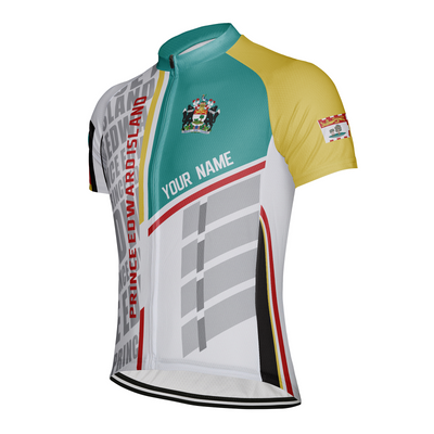 Customized Prince Edward Island Men's Cycling Jersey Short Sleeve