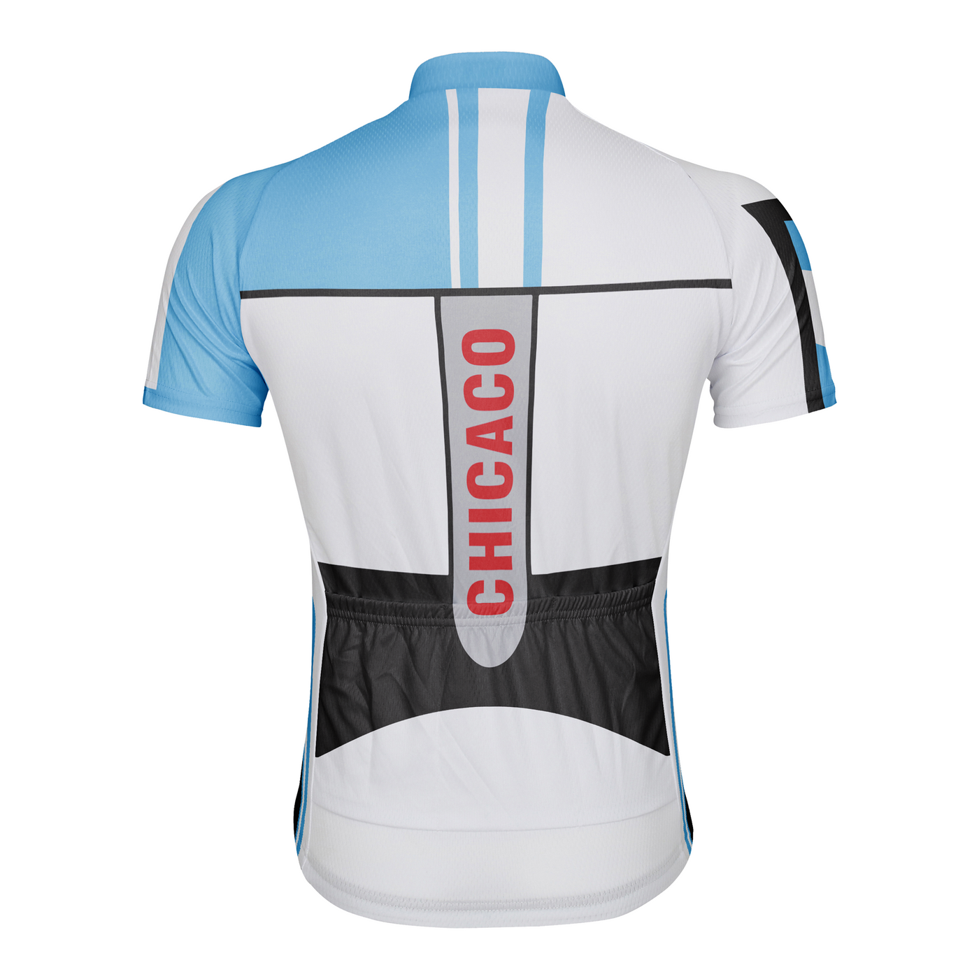 Customized Chicago Men's Cycling Jersey Short Sleeve