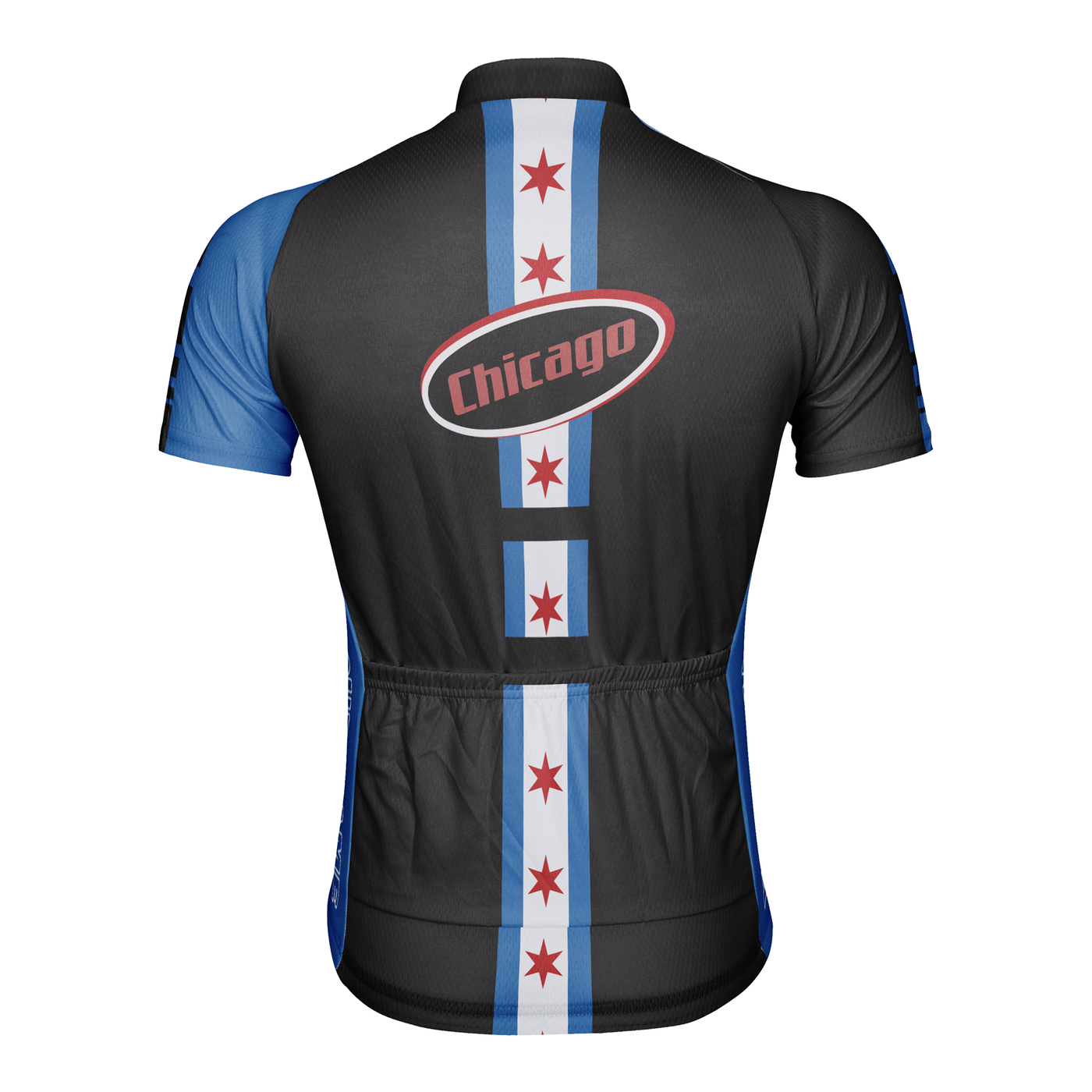Customized Chicago Men's Cycling Jersey Short Sleeve