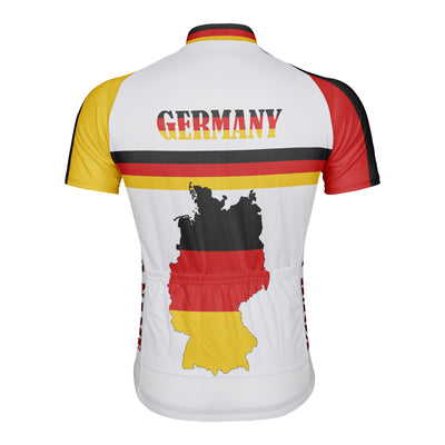 Customized Germany Men's Cycling Jersey Short Sleeve