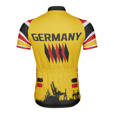 Customized Germany Men's Cycling Jersey Short Sleeve