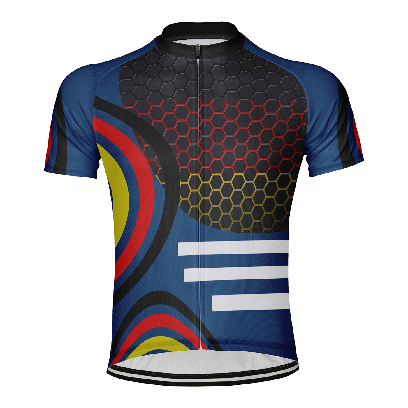 Customized Germany Men's Cycling Jersey Short Sleeve
