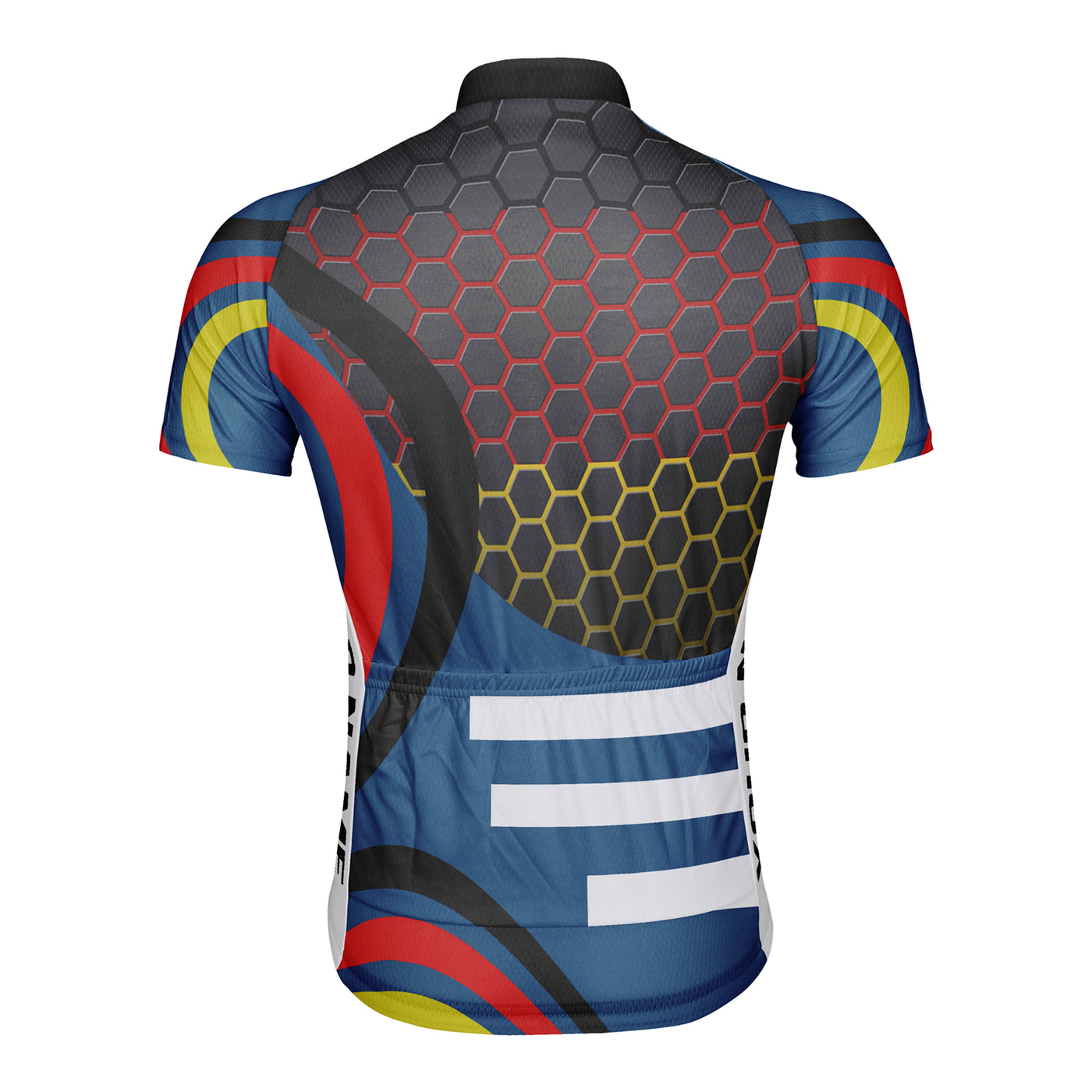 Customized Germany Men's Cycling Jersey Short Sleeve