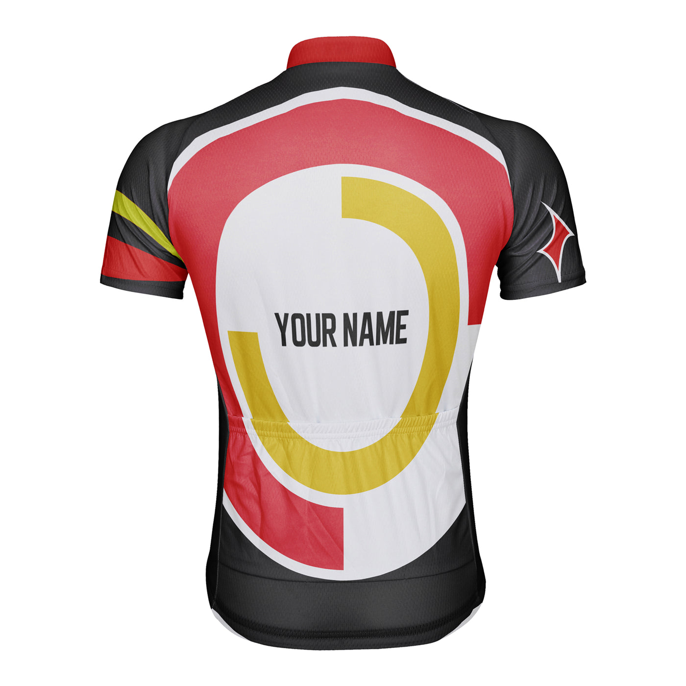 Customized Germany Men's Cycling Jersey Short Sleeve