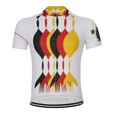 Customized Germany Men's Cycling Jersey Short Sleeve