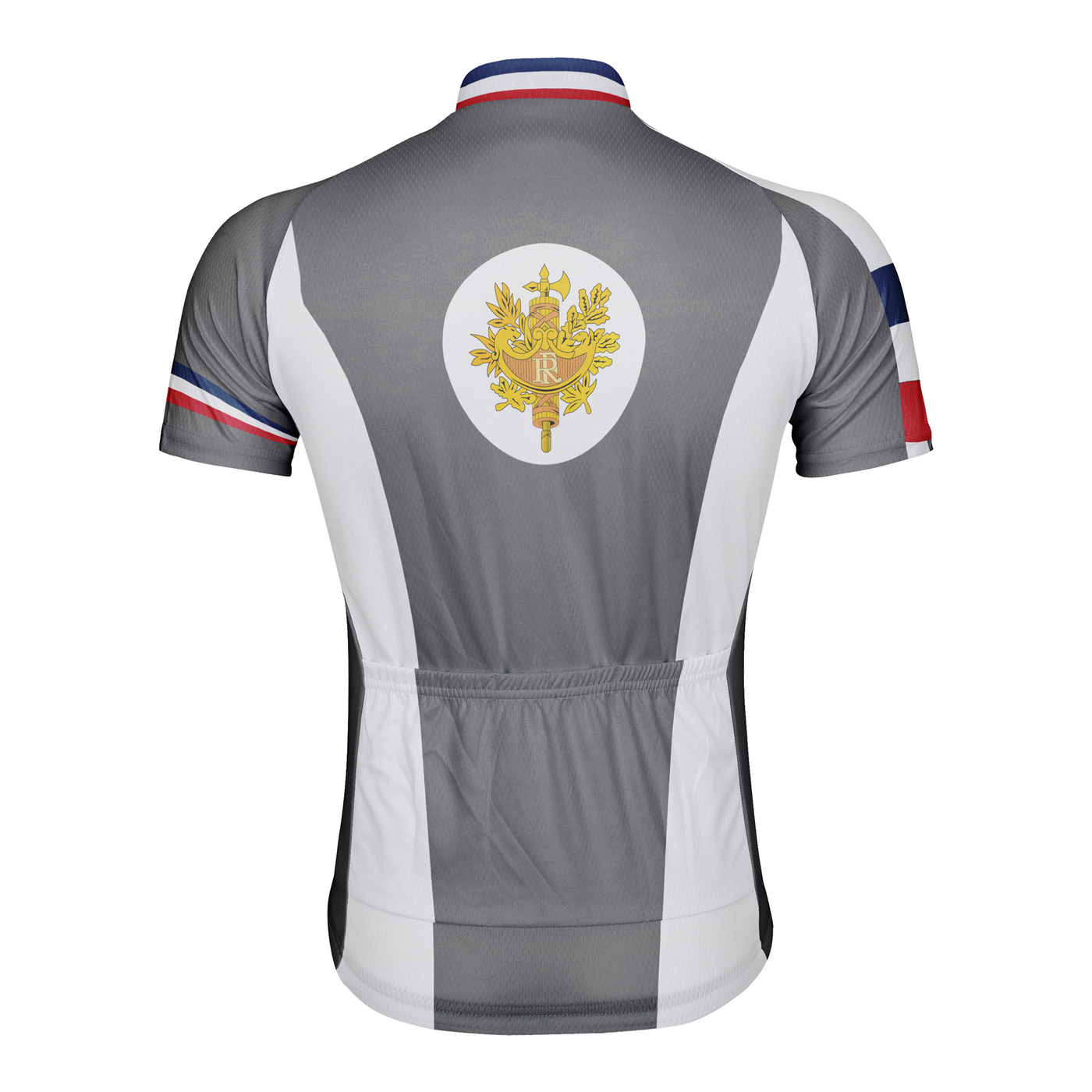 Customized France Men's Cycling Jersey Short Sleeve