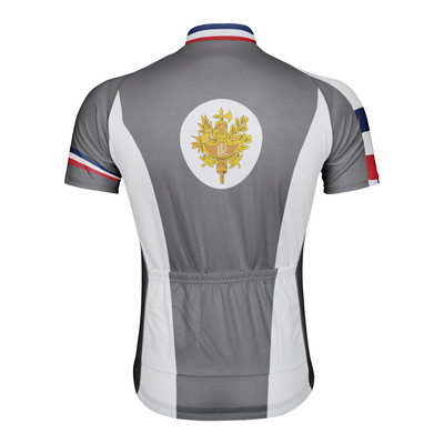 Customized France Men's Cycling Jersey Short Sleeve