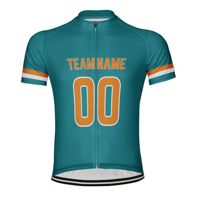 Customized Miami Team Men's Cycling Jersey Short Sleeve