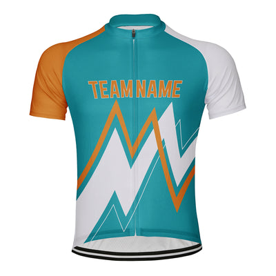 Customized Miami Team Men's Cycling Jersey Short Sleeve