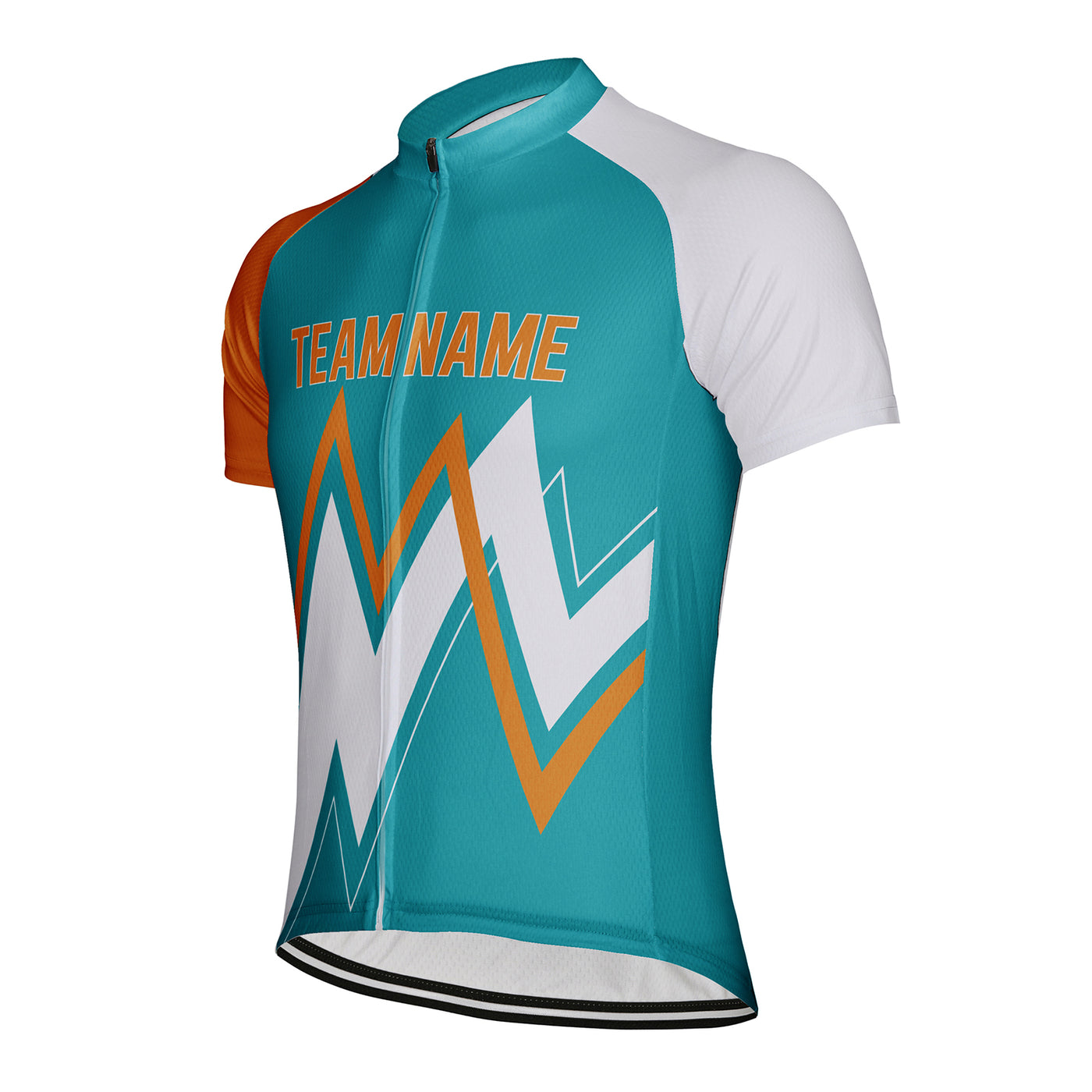 Customized Miami Team Men's Cycling Jersey Short Sleeve