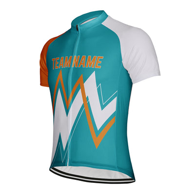 Customized Miami Team Men's Cycling Jersey Short Sleeve