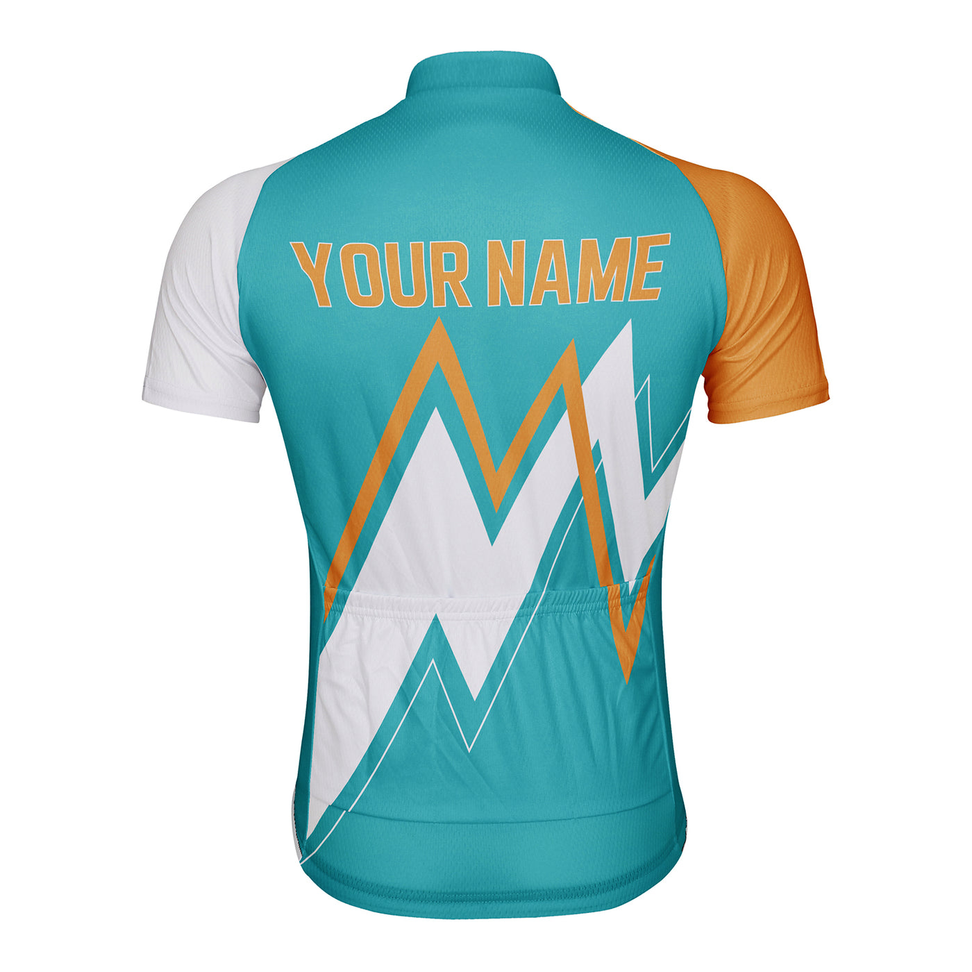 Customized Miami Team Men's Cycling Jersey Short Sleeve