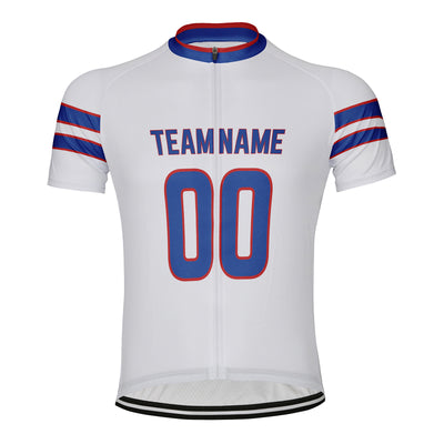 Customized Buffalo Team Men's Cycling Jersey Short Sleeve