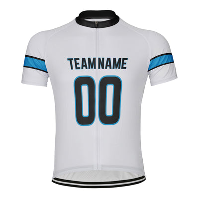 Customized Carolina Team Men's Cycling Jersey Short Sleeve