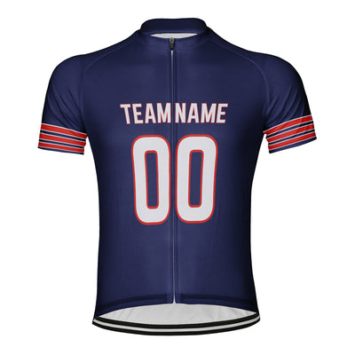 Customized Chicago Team Men's Cycling Jersey Short Sleeve