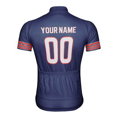 Customized Chicago Team Men's Cycling Jersey Short Sleeve