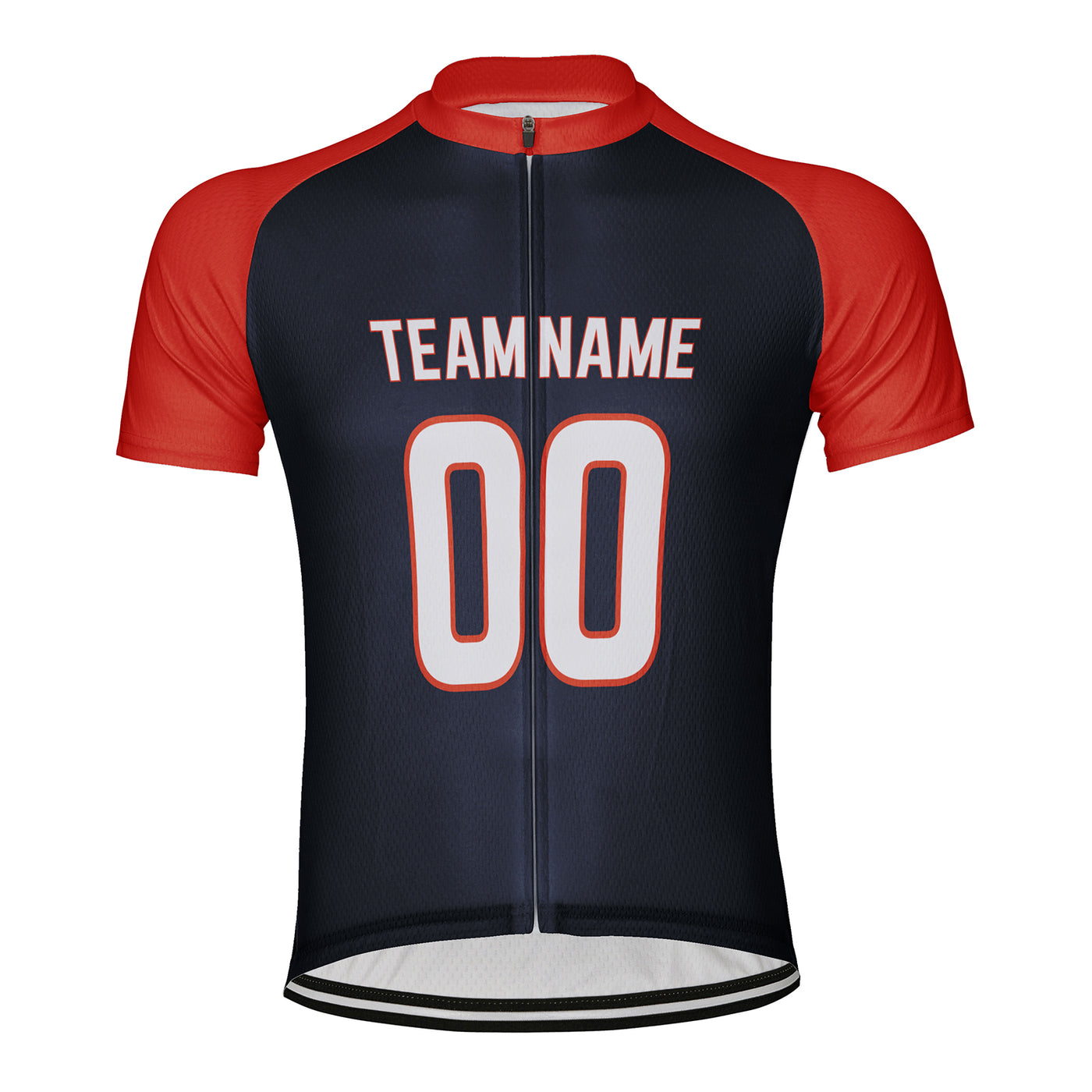 Customized Houston Team Men's Cycling Jersey Short Sleeve
