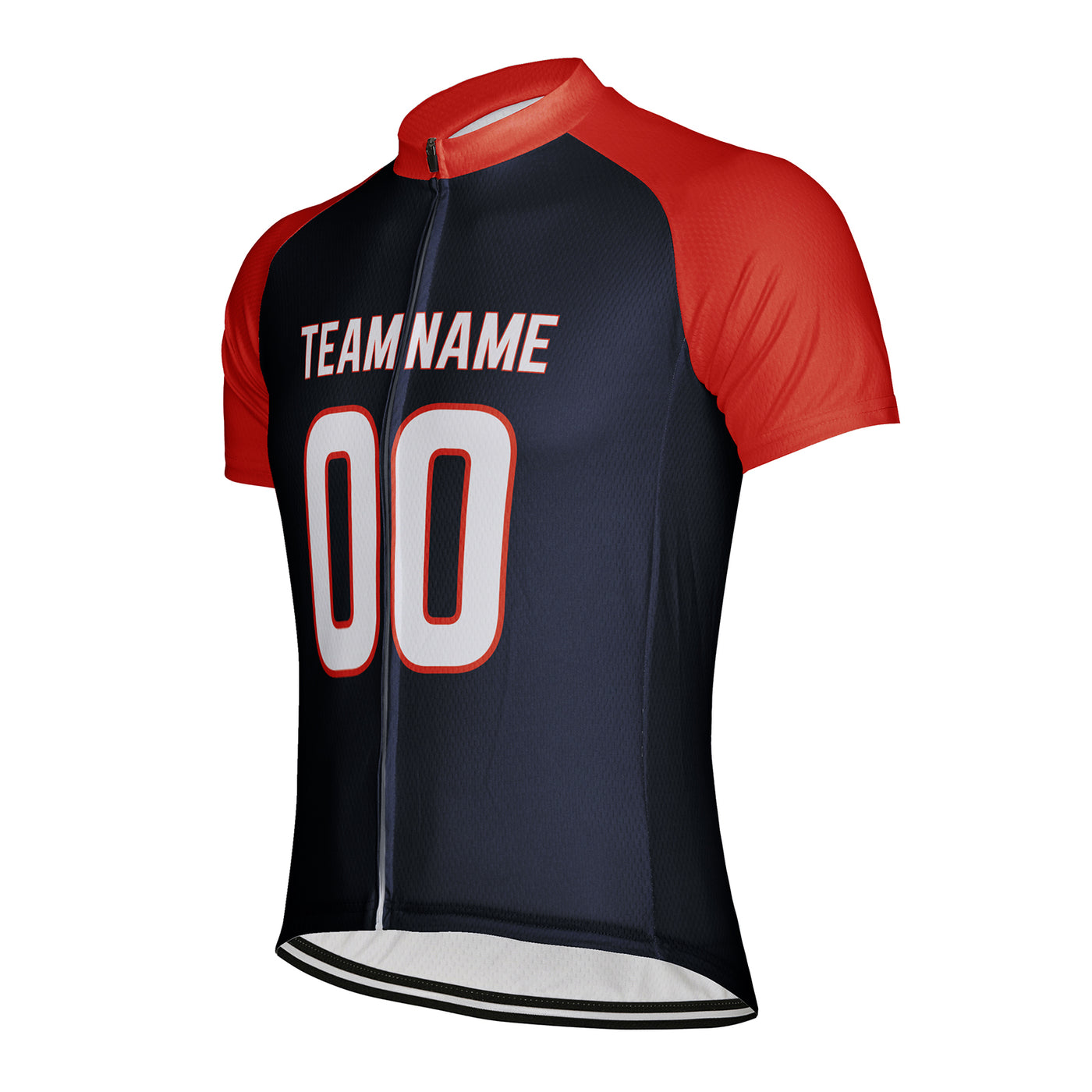 Customized Houston Team Men's Cycling Jersey Short Sleeve