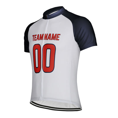 Customized Houston Team Men's Cycling Jersey Short Sleeve