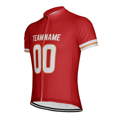 Customized Kansas City Team Men's Cycling Jersey Short Sleeve