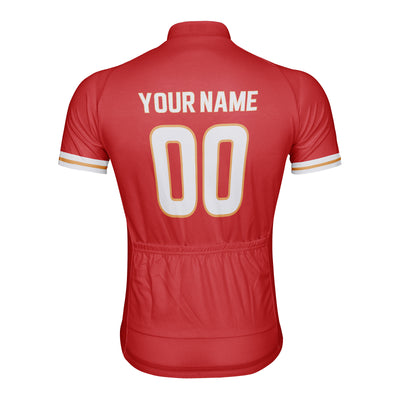 Customized Kansas City Team Men's Cycling Jersey Short Sleeve