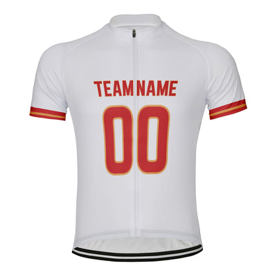 Customized Kansas City Team Men's Cycling Jersey Short Sleeve