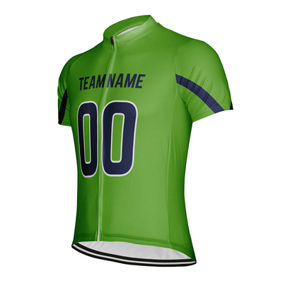 Customized Seattle Team Men's Cycling Jersey Short Sleeve