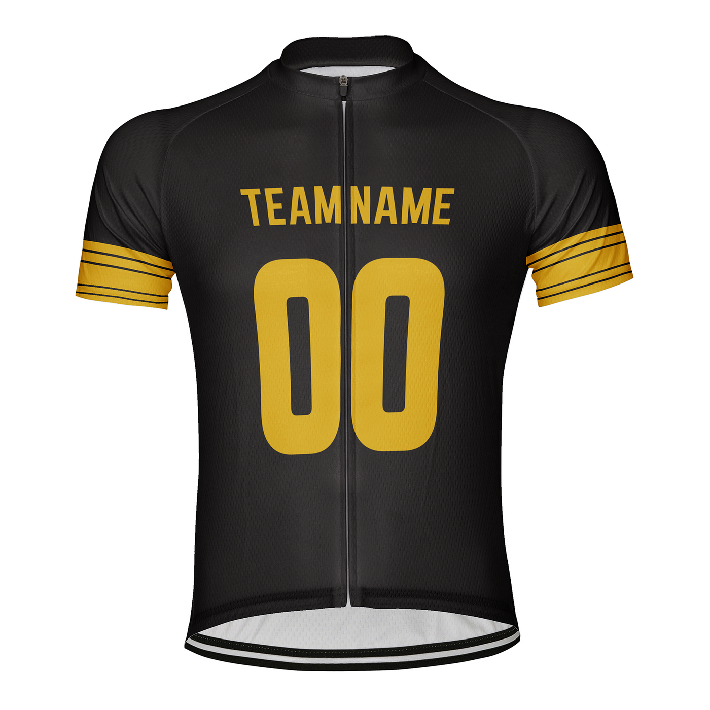 Customized Pittsburgh Team Men's Cycling Jersey Short Sleeve
