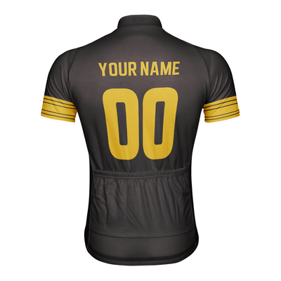 Customized Pittsburgh Team Men's Cycling Jersey Short Sleeve