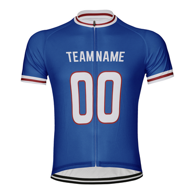 Customized New York Men's Cycling Jersey Short Sleeve