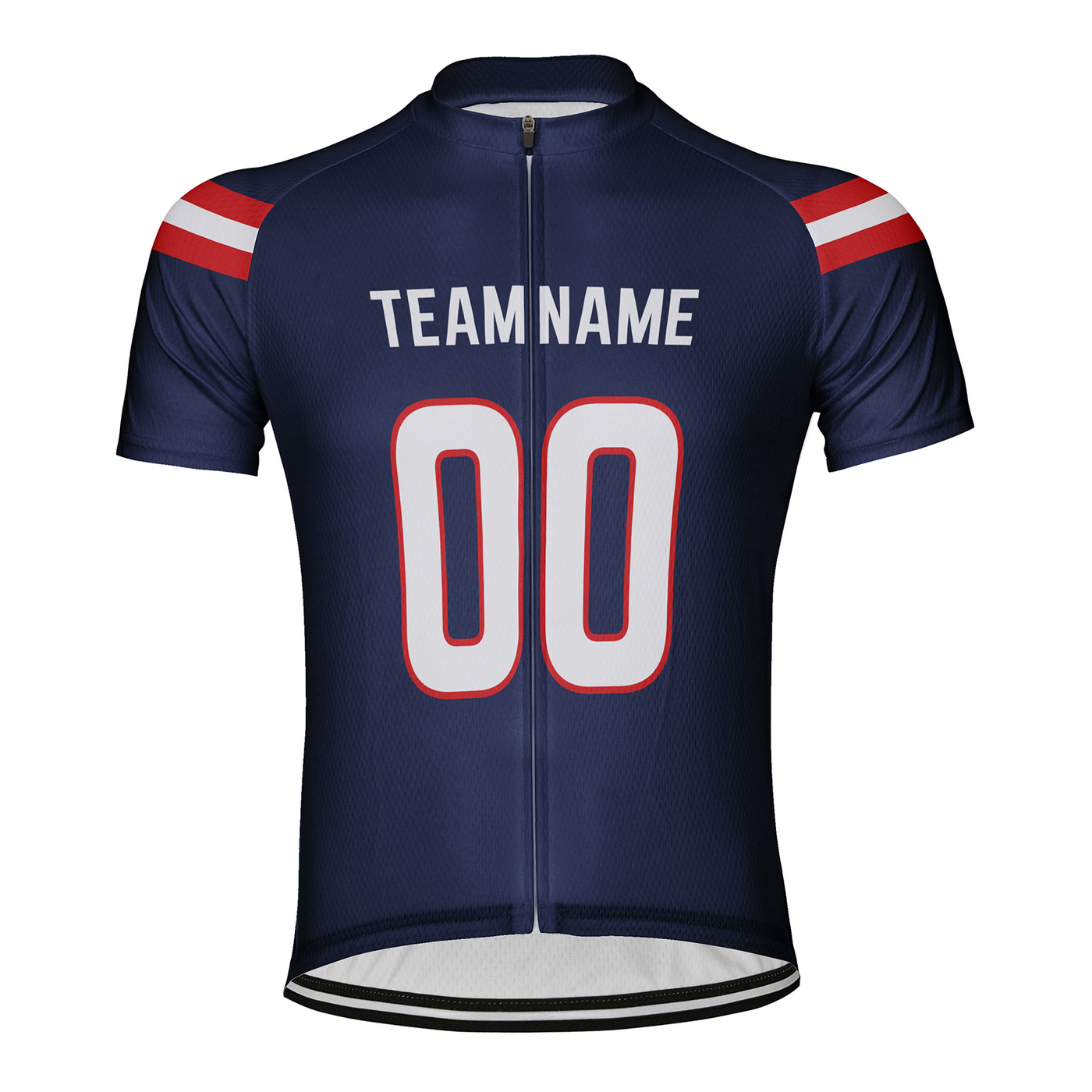 Customized New England Team Men's Cycling Jersey Short Sleeve