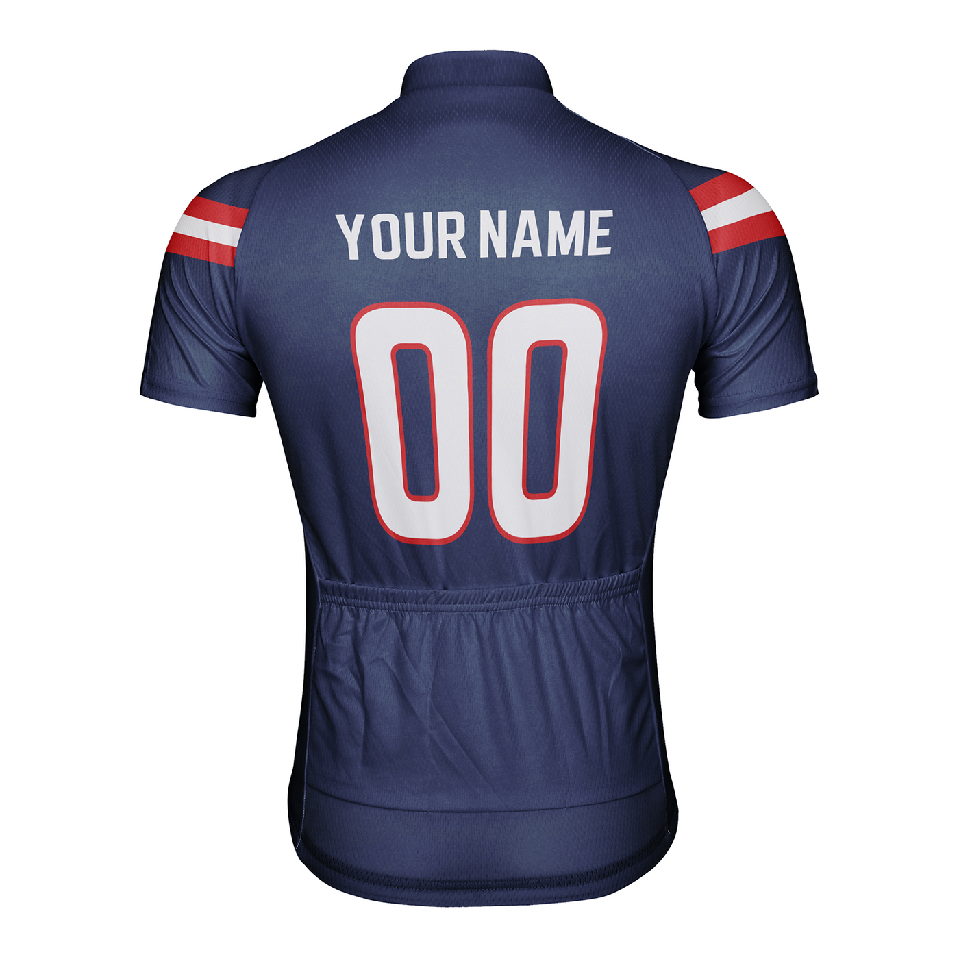 Customized New England Team Men's Cycling Jersey Short Sleeve