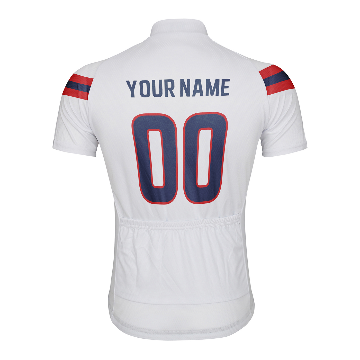 Customized New England Team Men's Cycling Jersey Short Sleeve