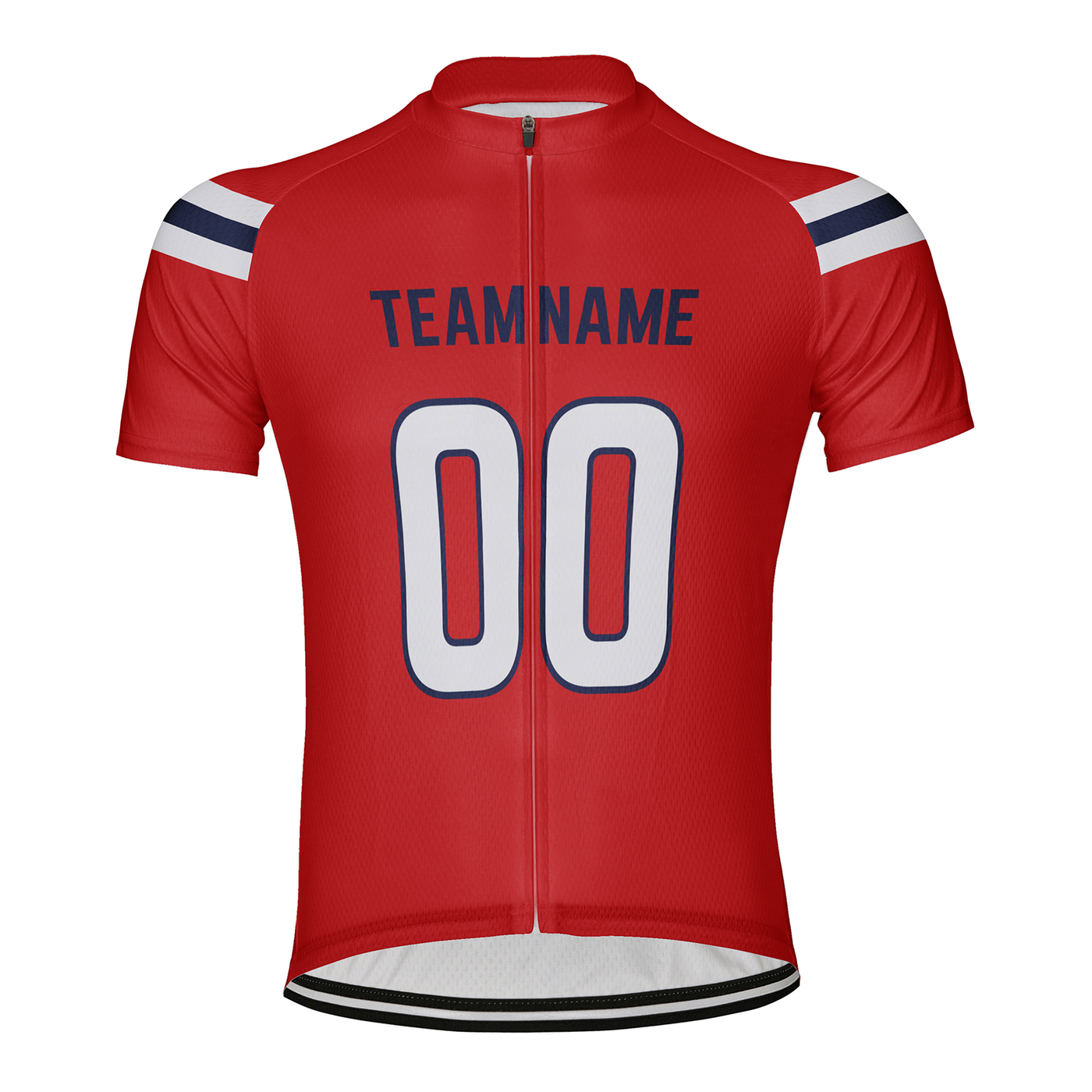 Customized New England Team Men's Cycling Jersey Short Sleeve