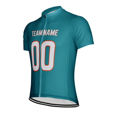 Customized Miami Team Men's Cycling Jersey Short Sleeve