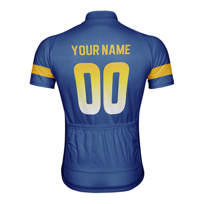 Customized Los Angeles Team Men's Cycling Jersey Short Sleeve